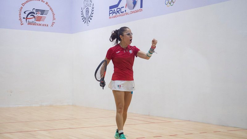 La raquetbolista mexicana Paola Longoria se cuelga el oro en los Juegos Centroamericanos 