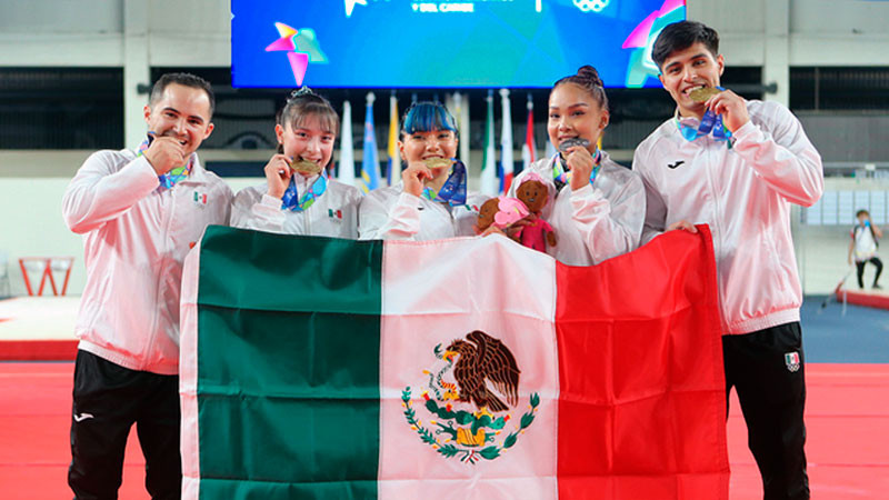 Con 6 medallas, gimnasia artística mexicana concluye actuación en San Salvador 2023 