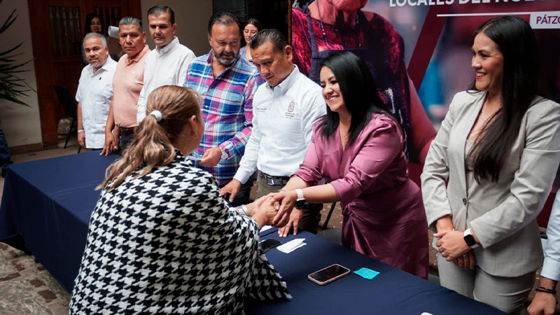 Sin “mano negra”, cartas compromiso en mercado de Pátzcuaro: Torres Piña 