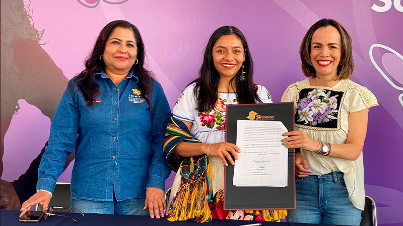 Sí Financia ha entregado 100 mp en créditos a mujeres de Santa Cruz Tanaco 