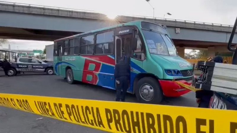 Asesinan a joven de 20 años durante asalto a camión de transporte público en Ecatepec 