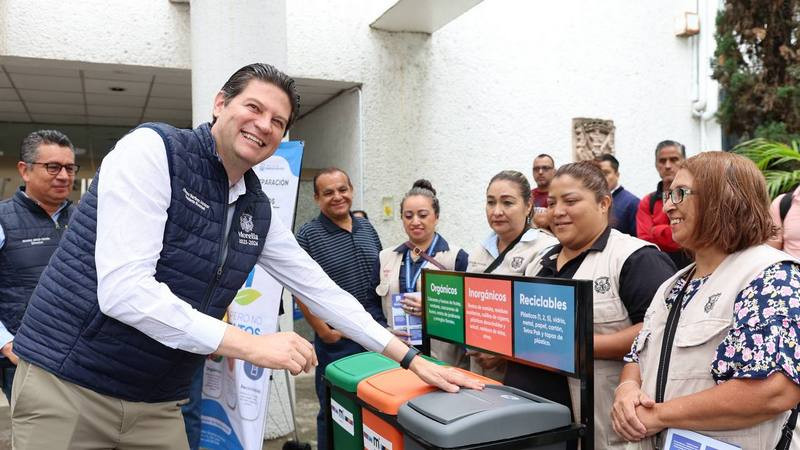 Presenta Alfonso Martínez campaña de reciclaje "Juntos pero no revueltos"