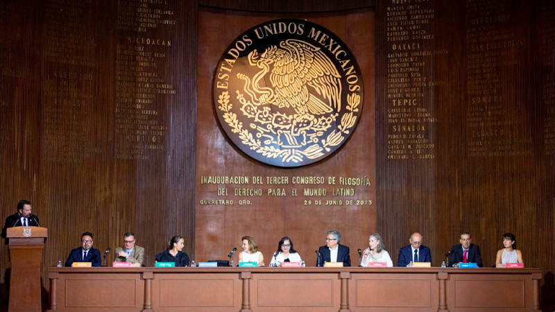 Querétaro es sede del Tercer Congreso de Filosofía del Derecho para el Mundo Latino 
