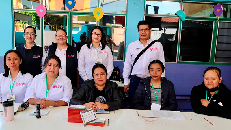 Acompaña el IEM primera consulta ciudadana en Michoacán