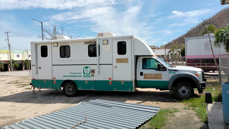 Refuerza Gobierno de Michoacán los servicios de salud en Aquila 