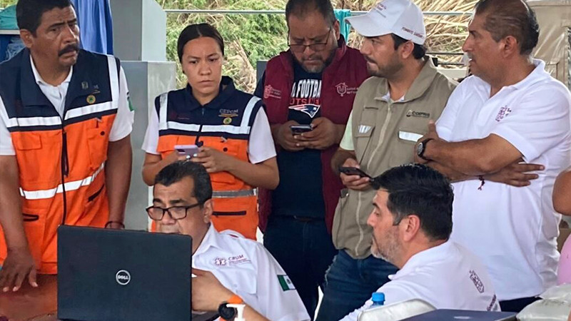 Mantiene Salud Michoacán operativo sanitario en Aquila