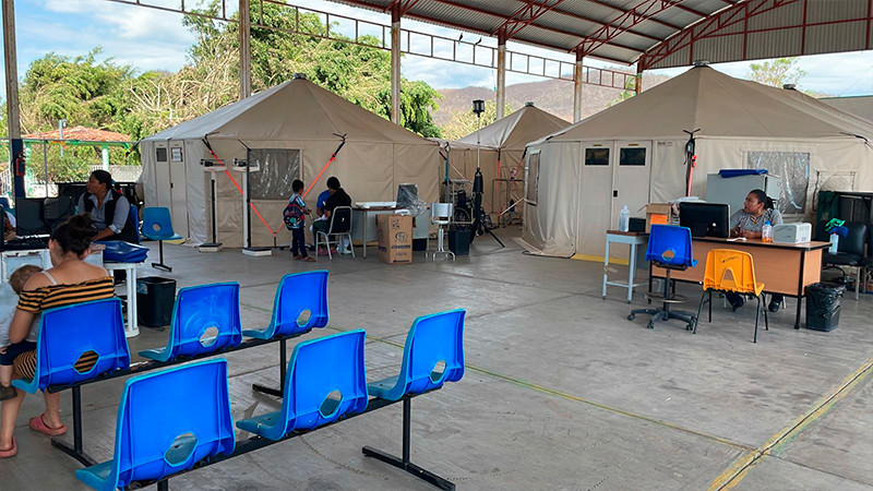 Mantiene Salud Michoacán operativo sanitario en Aquila