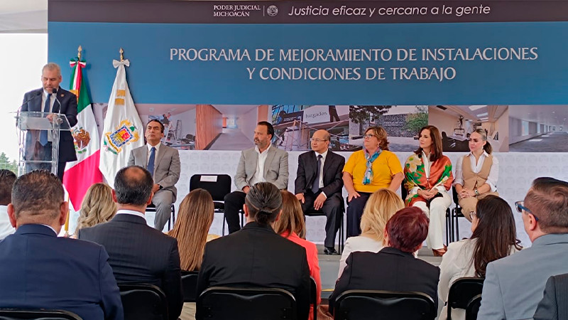 Se pone en marcha Ciudad Judicial de Pátzcuaro 
