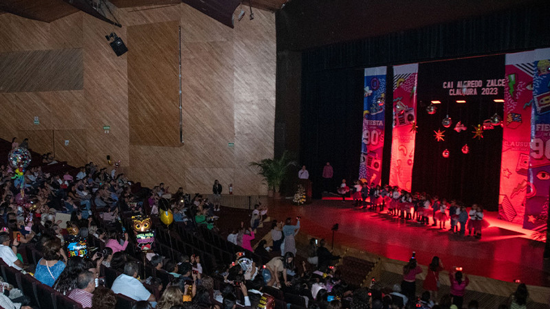 Participa DIF Michoacán en ceremonia de clausura del Centro de Asistencia Infantil