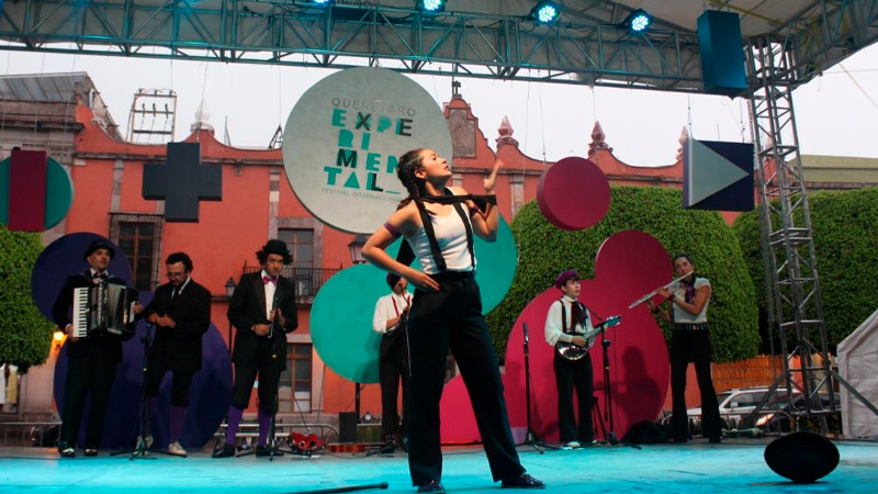 Disfrutan más de 33 mil personas Festival Internacional Querétaro Experimental  