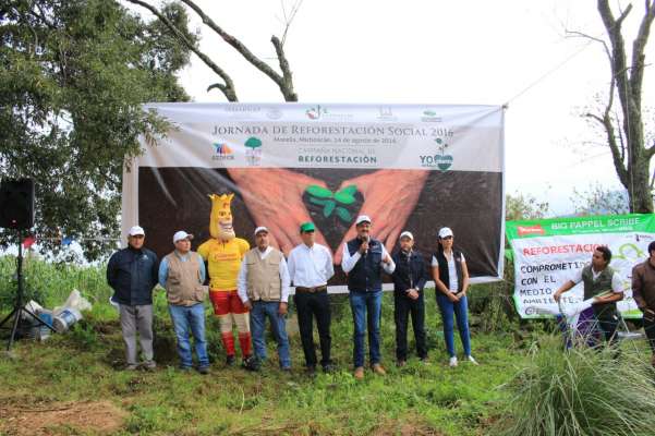 Morelia se suma a las campañas de reforestación‏ 