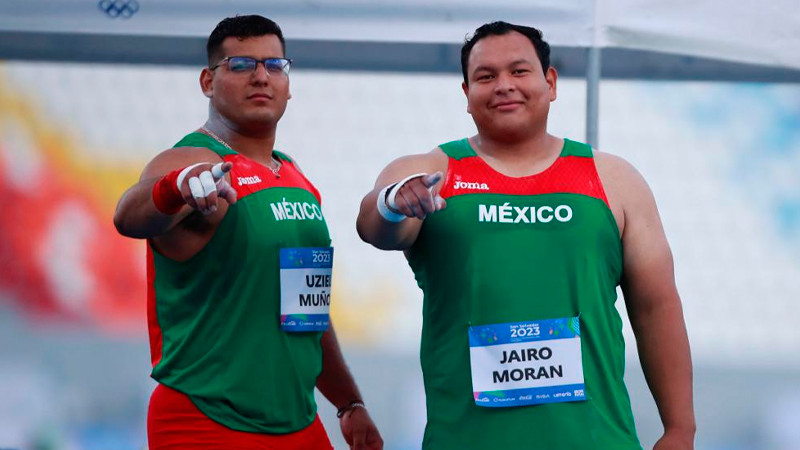 Oro y plata para México en lanzamiento de bala, en los Centroamericanos 2023 