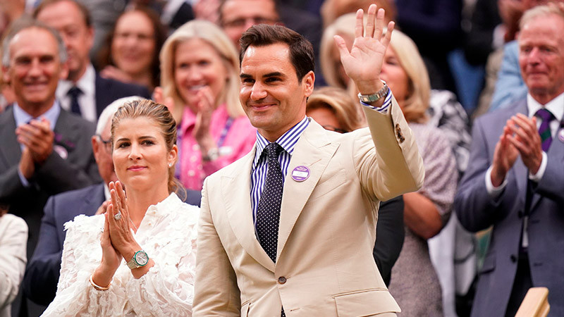 Wimbledon rinde homenaje al legendario tenista Roger Federer 