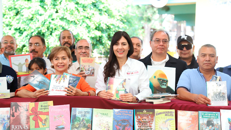 Con fiesta literaria, inicia segunda fase de En Michoacán se lee