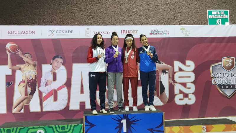Michoacán cierra en taekwondo con exitosa participación en Nacionales Conade 2023