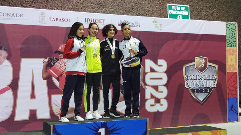 Michoacán cierra en taekwondo con exitosa participación en Nacionales Conade 2023