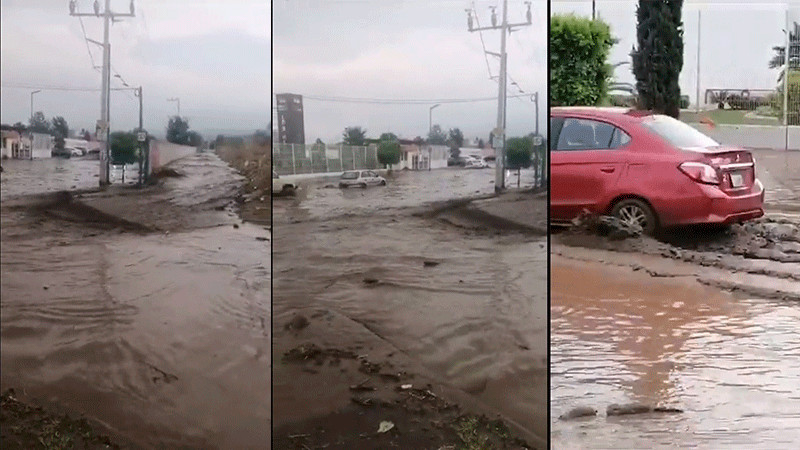Un total de 100 casas afectadas fue el saldo del desbordamiento del canal Maravillas en Chalco 