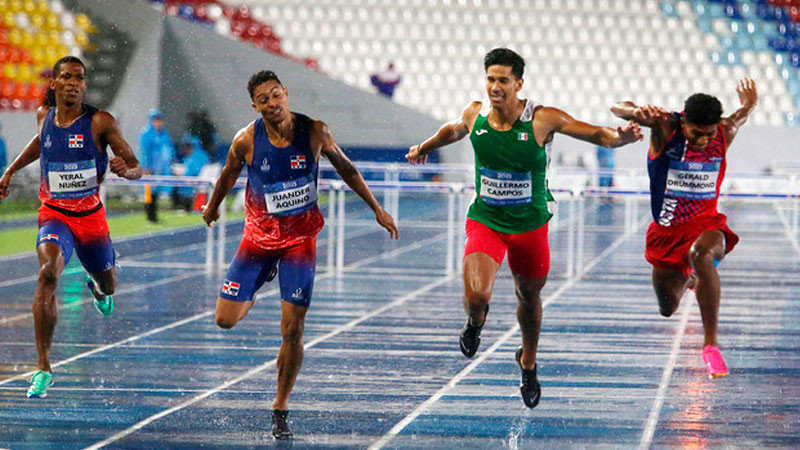 Atletismo mexicano consigue 2 platas y un bronce en tercera jornada en San Salvador 2023 