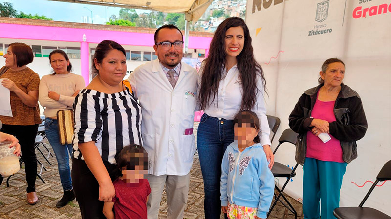 Gobierno de Michoacán arropa a mujeres y menores con cáncer: Bugarini