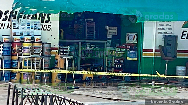 Sujetos armados atacan a balazos a cuatro personas en un autolavado de Tarimoro, Guanajuato 