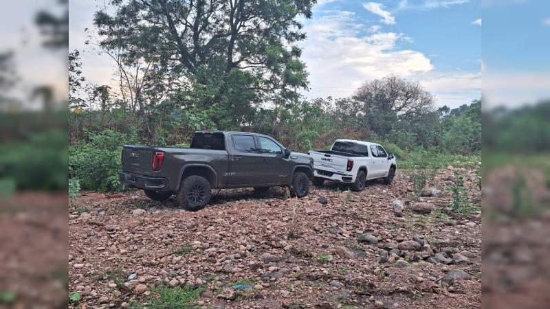 Aseguran camionetas robadas valuadas en 8.7 millones de pesos: Eran de nodriza asaltada en la carretera Morelia – Salamanca 