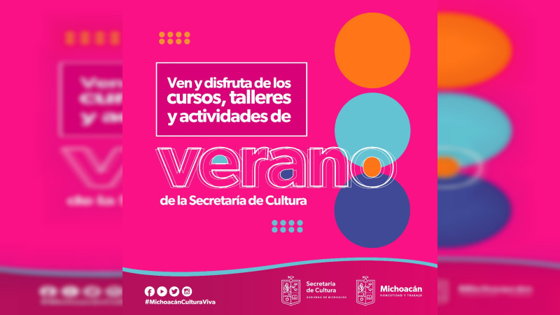 Oferta Secum más de 130 talleres y actividades de verano 