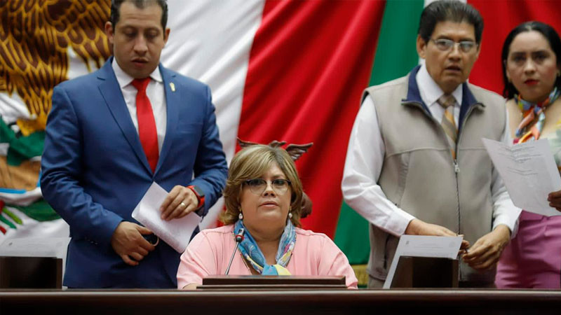 La 75 Legislatura le cumple al pueblo michoacano, resalta Julieta García Zepeda 