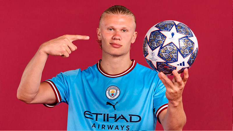 Erling Haaland podría ser la nueva portada del EA Sports24 