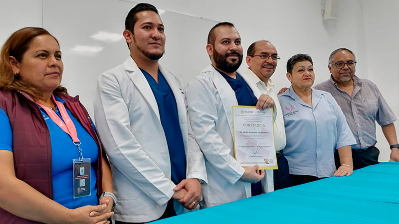 Acredita Federación a médicos de la SSM en técnica de vasectomías sin bisturí