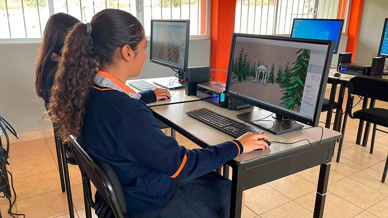 Inaugura Cecytem laboratorio de Diseño 3D en el Bajío michoacano