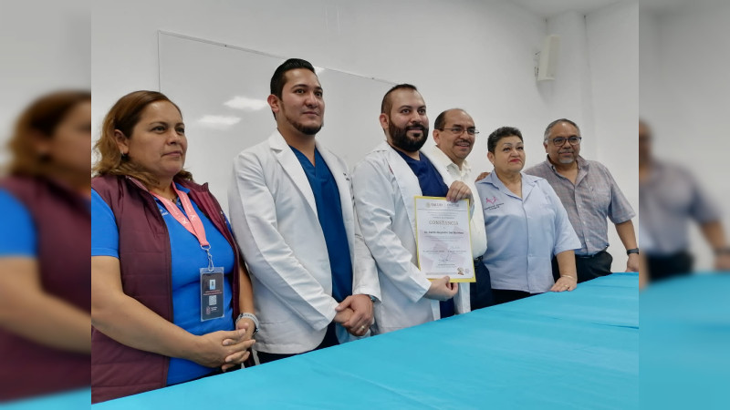 Acredita Federación a médicos de la SSM en técnica de vasectomías sin bisturí