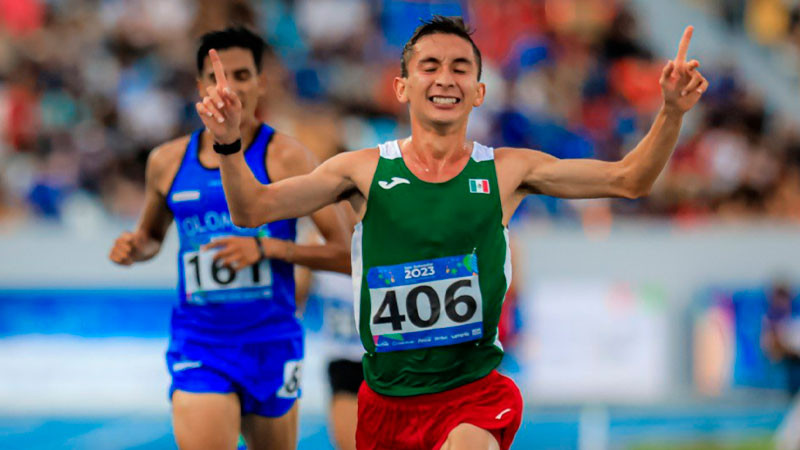 Con cuatro medallas, atletismo mexicano finaliza competencias en San Salvador 2023 