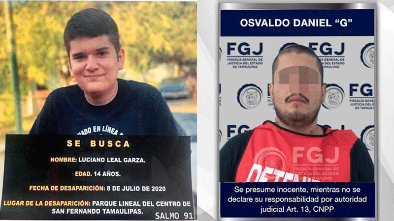 Osvaldo Daniel ‘G’ es sentenciado a 80 años de prisión por secuestro del adolescente Luciano Leal 