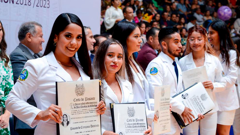 La Universidad Michoacana forja profesionistas altamente calificados: Yarabí Ávila