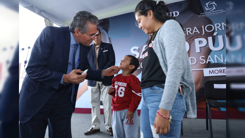 Arranca Primera Jornada Nacional de Salud; Michoacán ofrece 625 mil servicios