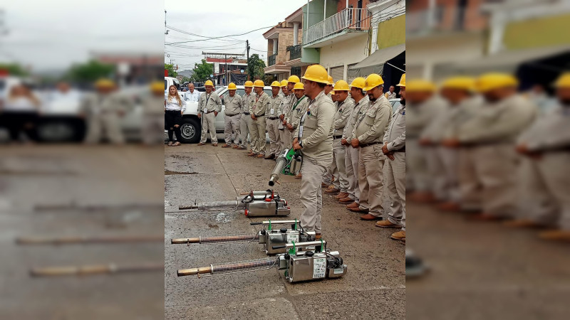 Arranca SSM operativo contra dengue, zika y chikungunya en Tepalcatepec