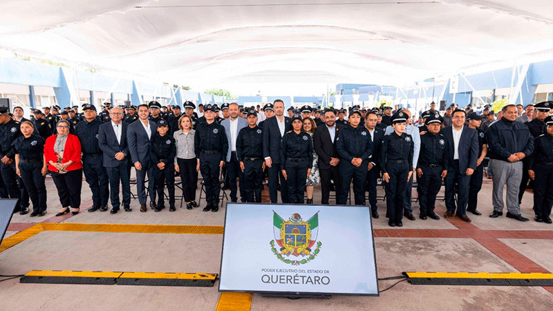 Nuevos policías harán trabajo de medición en Querétaro 