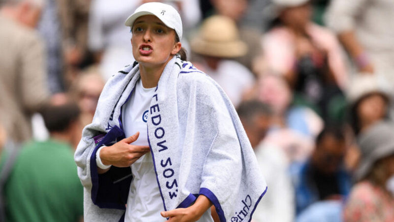 Batacazo en Wimbledon: Iga Swiatek cae eliminada en cuartos de final ante Svitolina 