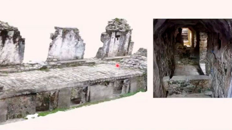 Baño de vapor del Palacio de Palenque pudo no haber tenido función de temazcal: INAH 