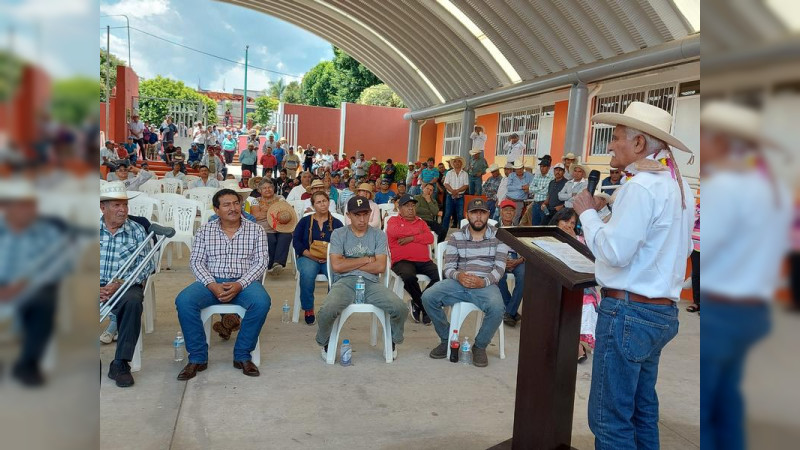 Arranca Sader programa de Obras por Cooperación en Zitácuaro