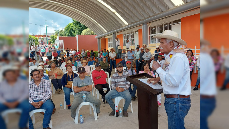 Arranca Sader programa de Obras por Cooperación en Zitácuaro