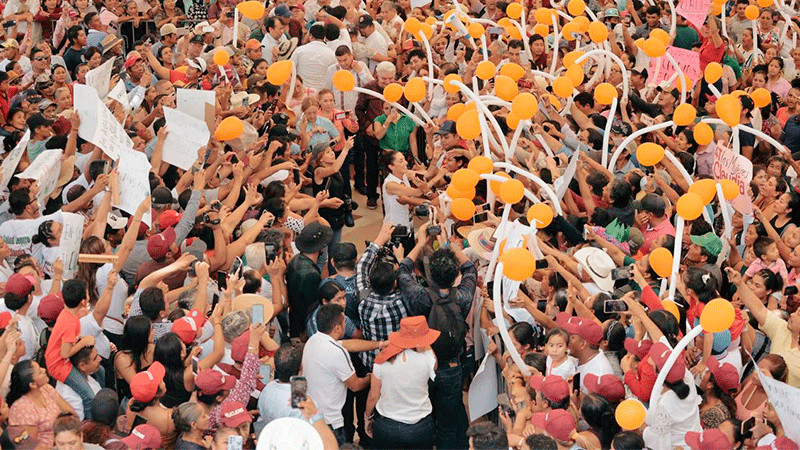 En Macuspana, Tabasco, Claudia Sheinbaum defiende la fuerza de la 4T 