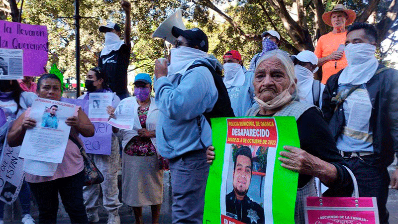 Colectivos de familiares de desaparecidos piden destitución de comisionada de Búsqueda en Oaxaca 