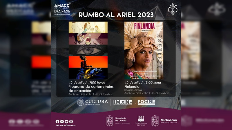 Secum realizará proyección de películas rumbo al Ariel 2023