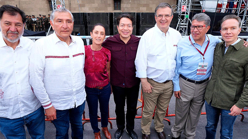 Mario Delgado exhorta a ‘corcholatas’ a detener espectaculares y promoción a favor