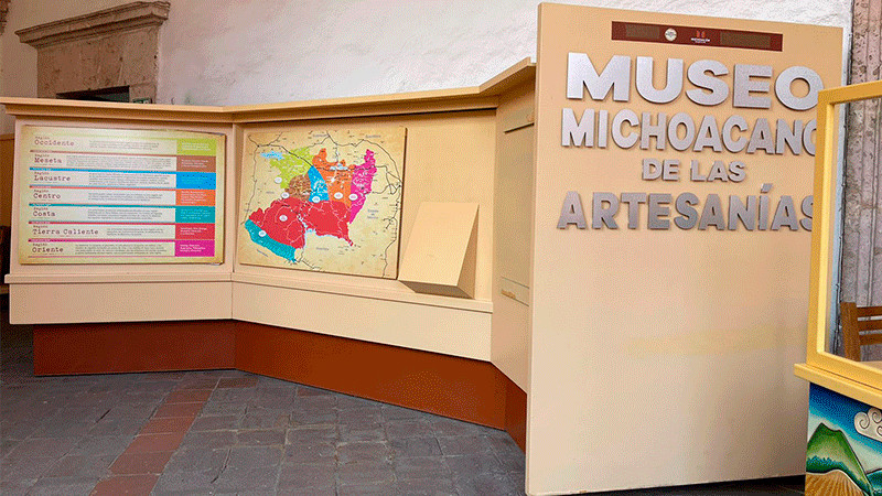 Invita IAM a visitar el Museo Michoacano de las Artesanías