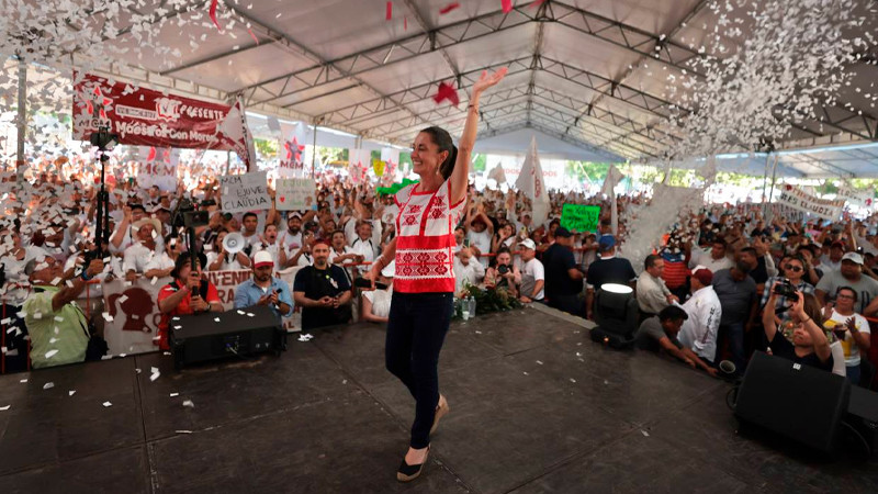 Hay que mirar solamente hacia el futuro que está creando el presidente: Sheinbaum 