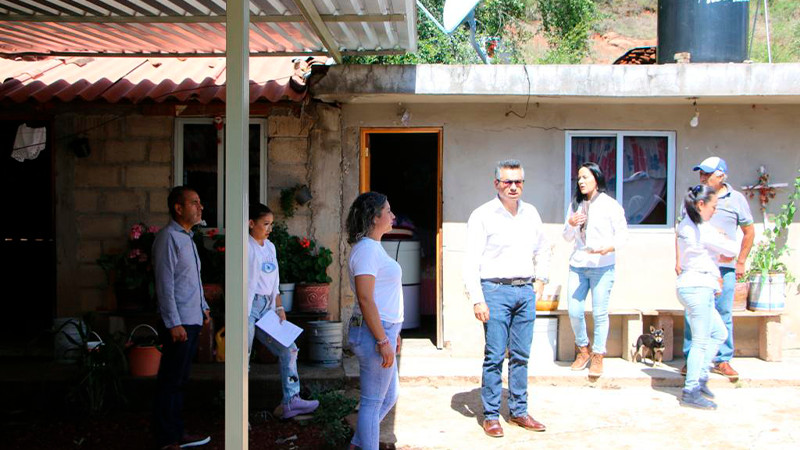 Gobierno Municipal de Ciudad Hidalgo inicia laborares labores de revisión de daños en la comunidad Rincón de San Jerónimo