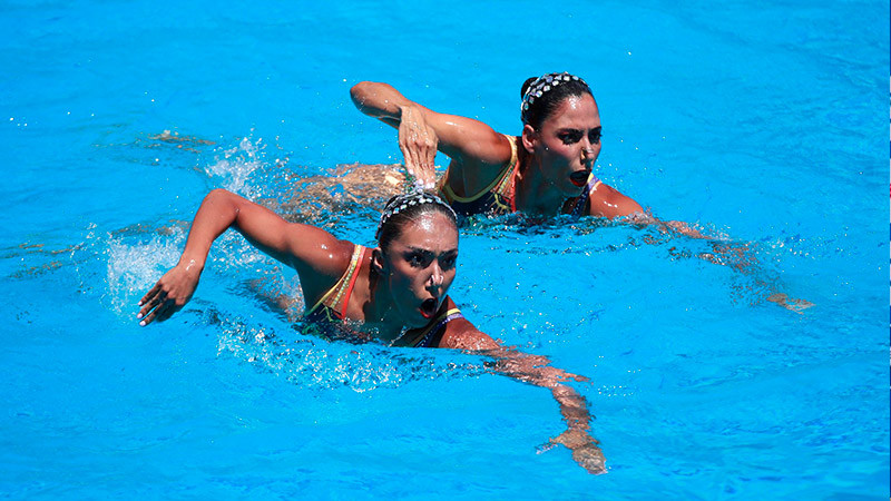 Nuria Diosdado y Joana Jiménez avanzan a la Final de Dueto Técnico en el Mundial de Natación 