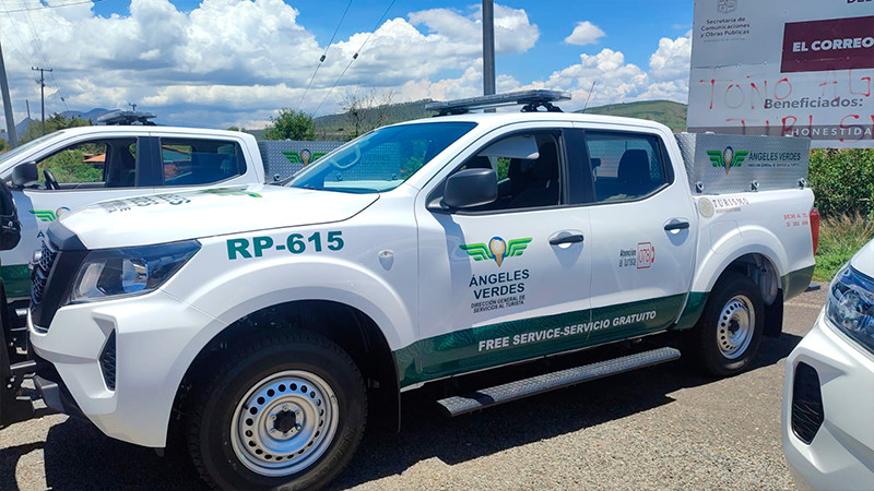 Ángeles Verdes arrancan operaciones en carreteras de Michoacán